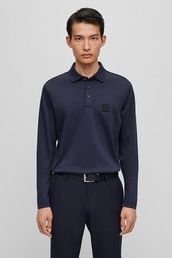 ΜΠΛΟΥΖΑ ΠΟΛΟ  BOSS - 405 ΜΠΛΕ